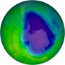 Antarctic Ozone 2001-10-25